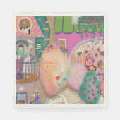 Vintage Art Paper Napkins Serviette (Vorderseite)