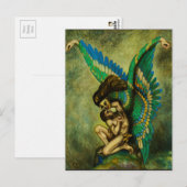 Vintage Art Postkarte (Vorne/Hinten)