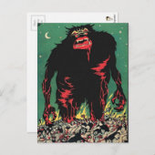 Vintage Art Postkarte (Vorne/Hinten)