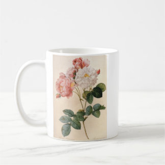 Vintage Art Rosa Pink Flower Tasse