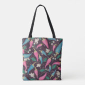 Vintage Art Tote Bag Pepper Pattern Tasche (Rückseite)