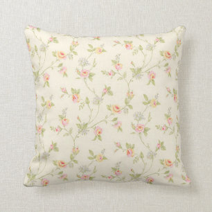 Vintage Artblumenthrow-Kissen Kissen