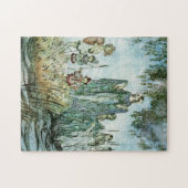 Vintage Arthur Rackham Feen Kunst Comus Puzzle (Horizontal)
