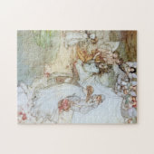 Vintage Arthur Rackham Feen Kunst Puzzleteil Puzzle (Horizontal)
