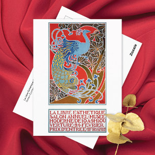 Vintage Artistic Society Pfau Combaz Postkarte