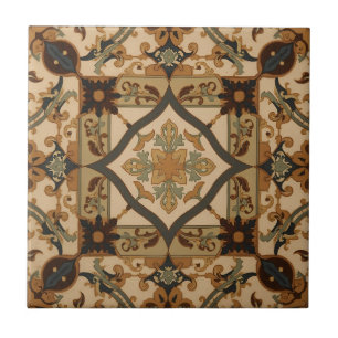 Vintage Arts & Crafts Craftsman, Mission-Stil Fliese