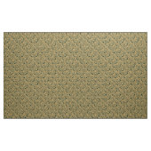 Vintage Arts & Crafts Eichenmuster mit Eicheln und Stoff (Yard (91,4 cm))