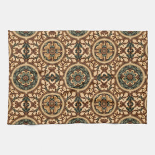 Vintage Arts & Crafts Handwerker, Mission Stil  Geschirrtuch