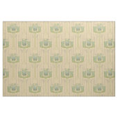 Vintage Arts & Crafts Style Tulip Pattern Stoff (Fat Quarter (45,7 x 55,9 cm))