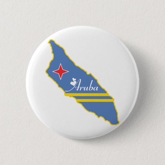 Vintage Aruba Button (Vorderseite)