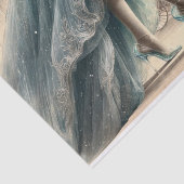 Vintage Aschenputtel und Glass Slipper Seidenpapier (Ausschnitt)