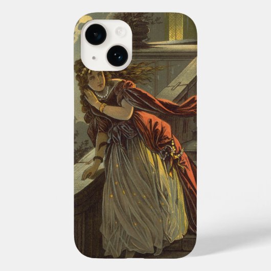 Vintage Aschenputtel, Viktorianische Märchen Case-Mate iPhone Hülle (Rückseite)