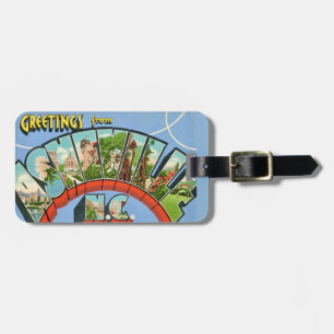 Vintage Asheville NC  Gepäckanhänger