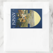 Vintage asiatische Aufkleber Italien (Tasche)