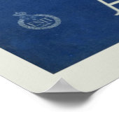 Vintage Assisi, Italien Reiseplakat Poster (Ecke)