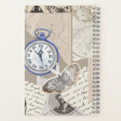 Vintage-Ästhetik-Collage-Notizbuch Notizblock (Rückseite)