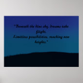 Vintage Ästhetik Poster (Vorne)