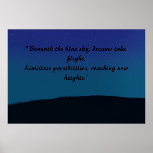 Vintage Ästhetik Poster (Vorne)