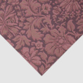 Vintage Ästhetik überall in Blumendruck Seidenpapier (Detail)