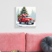 Vintage ästhetische Leinwand (Insitu (Wohnzimmer))