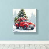 Vintage ästhetische Leinwand (Insitu (Holzboden))