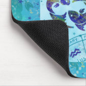 Vintage Astrologie Mousepad (Ecke)