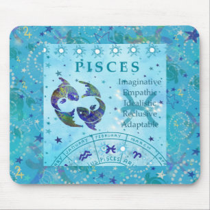 Vintage Astrologie Mousepad