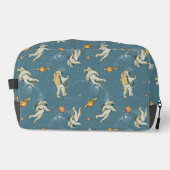 Vintage Astronauten Waschbeutel (Vorderseite)