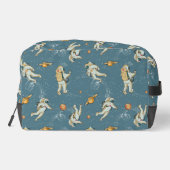 Vintage Astronauten Waschbeutel (Rückseite)