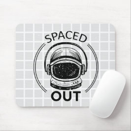 Vintage-Astronautenhelm-Gitter-Mauspad Mousepad