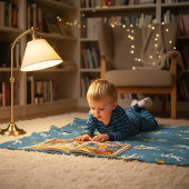 Vintage Astronauts Fleecedecke