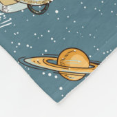 Vintage Astronauts Fleecedecke (Ecke)