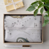 Vintage Astronomical Celestial Map Seidenpapier (Geschenk)