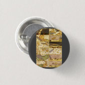 Vintage Astronomie, antike Sternbilder Button (Vorne & Hinten)