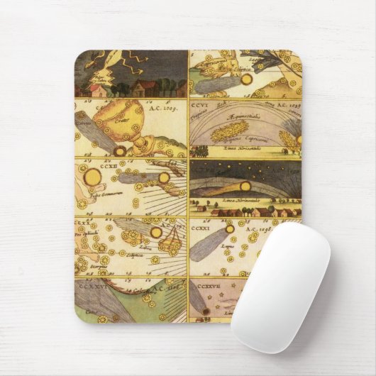 Vintage Astronomie, antike Sternbilder Mousepad (Mit Mouse)
