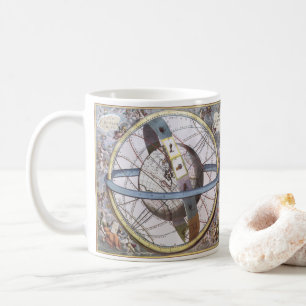 Vintage Astronomie, Celestial von Andreas Cellariu Kaffeetasse