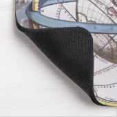 Vintage Astronomie, Celestial von Andreas Cellariu Mousepad (Ecke)