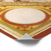 Vintage Astronomie, Himmelfahrt Poster (Ecke)