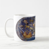 Vintage Astronomie Himmelskonstellationen Fresco Kaffeetasse (Links)