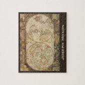 Vintage Astronomie, Himmelslandkarte Puzzle (Vertikal)