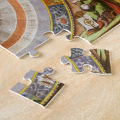 Vintage Astronomie Himmelswelt Kopernikanischer Pl Puzzle (Seite)