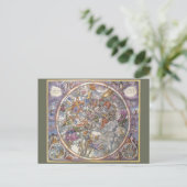 Vintage Astronomie, Karte Christlicher Sternbilder (Stehend Vorderseite)