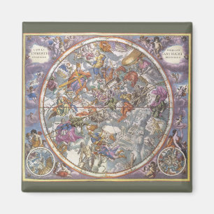 Vintage Astronomie, Karte Christlicher Sternbilder Magnet