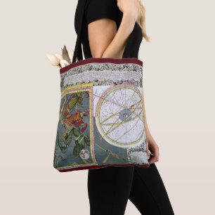 Vintage Astronomie, Kometenbahn von Matthaeus Seut Tasche