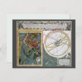 Vintage Astronomie, Kometenweg von Matthaeus Seutt (Vorne/Hinten)