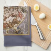 Vintage Astronomie, Konstellationen des südlichen Geschirrtuch (Viertel Falte)