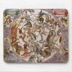 Vintage Astronomie, Konstellationen des südlichen  Mousepad