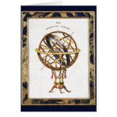 Vintage Astronomie, künstliche oder künstlerische  (Vorne)