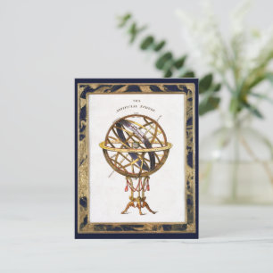 Vintage Astronomie, künstliche oder künstlerische 