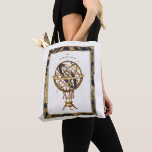 Vintage Astronomie, künstliche oder künstlerische  Tasche
